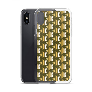 Golden Stars Frills iPhone Case