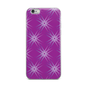 Dynamic Purple Retinal iPhone Case