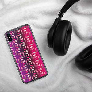 Dynamic pink iPhone Case