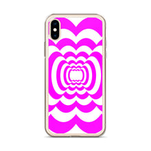 Load image into Gallery viewer, Pink Whirlpool iPhone Case