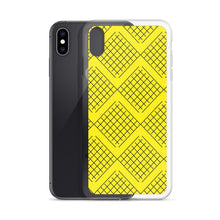 Load image into Gallery viewer, Imaginary Yellow Nets iPhone Case