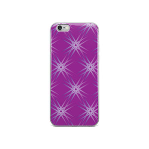 Dynamic Purple Retinal iPhone Case