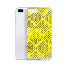 Load image into Gallery viewer, Imaginary Yellow Nets iPhone Case