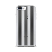 Load image into Gallery viewer, Black Strips iPhone Case