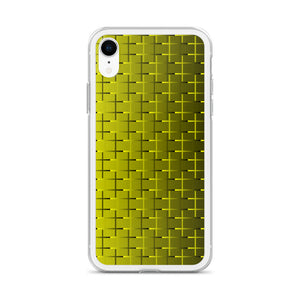 Black In Yellow Complex iPhone Case