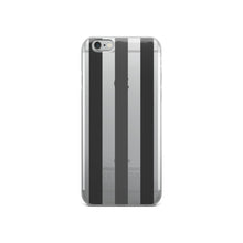 Load image into Gallery viewer, Black Strips iPhone Case