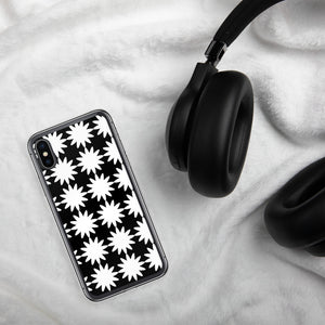 White Flowers Dynamic iPhone Case