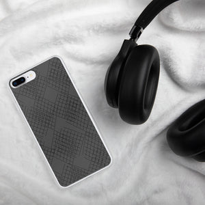 Imaginary Gray Nets iPhone Case