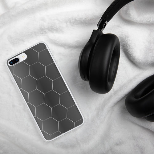 Black octagon iPhone Case