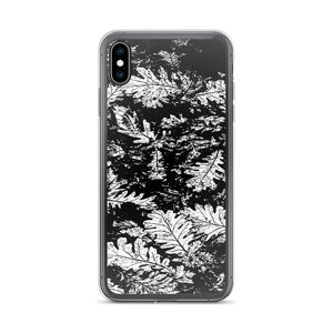 White Tree Leaves iPhone Case