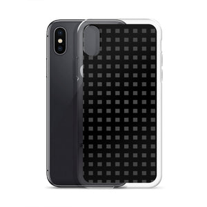 Gray Black Jail iPhone Case