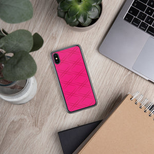 Imajinary Pink Quadrant iPhone Case