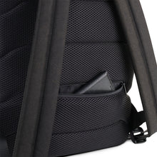 Load image into Gallery viewer, Black Silver Nets Backpack