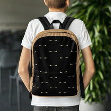 Load image into Gallery viewer, Black &amp; Brown Sides Backpack