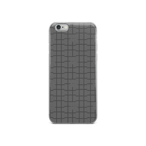 Gray Wall Solid iPhone Case