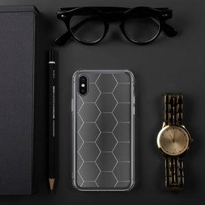 Black octagon iPhone Case