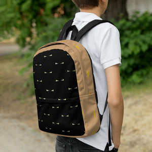 Black & Brown Sides Backpack