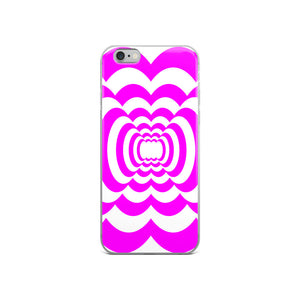 Pink Whirlpool iPhone Case