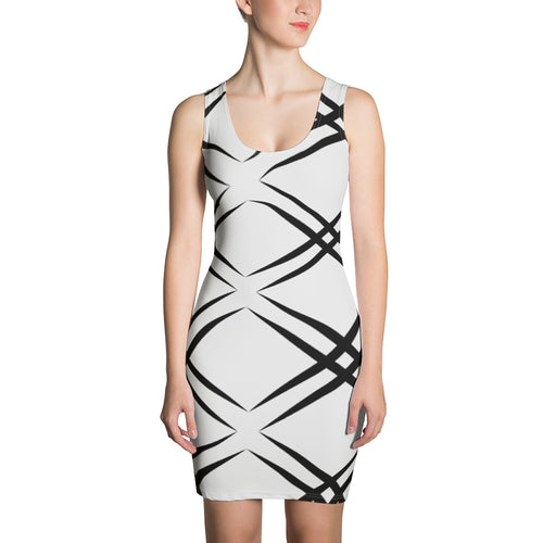 Imaginary Dynamic Silver Quadrant Dress