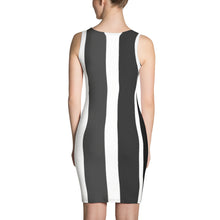 Load image into Gallery viewer, Black Strips Dress