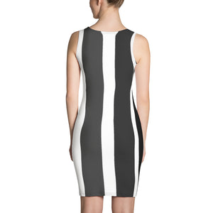 Black Strips Dress