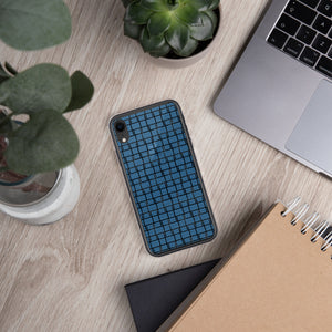 Blue Wall iPhone Case