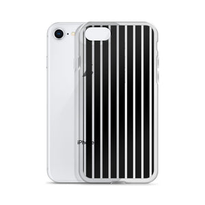 Multiple Black Strips iPhone Case