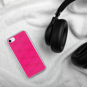 Imajinary Pink Quadrant iPhone Case