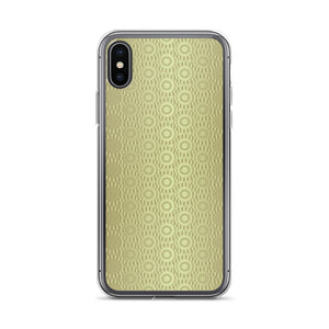 Dynamic Golden Frills iPhone Case