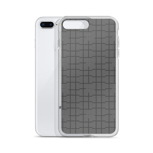 Gray Wall Solid iPhone Case