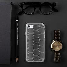 Load image into Gallery viewer, Black octagon iPhone Case