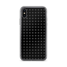 Load image into Gallery viewer, Gray Black Jail iPhone Case