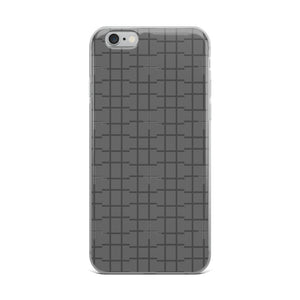 Gray Wall Solid iPhone Case