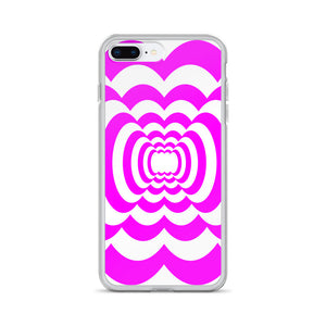 Pink Whirlpool iPhone Case