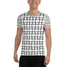 Load image into Gallery viewer, Black Nets Men&#39;s Athletic T-shirt