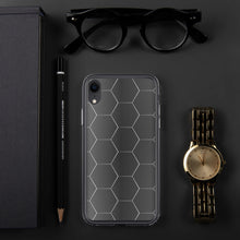 Load image into Gallery viewer, Black octagon iPhone Case