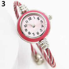 Load image into Gallery viewer, Women&#39;s Fashion Casual Wire Quartz Analog Bracelet Bangle Wrist Watch