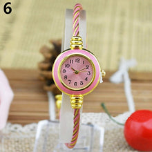 Load image into Gallery viewer, Women&#39;s Fashion Casual Wire Quartz Analog Bracelet Bangle Wrist Watch