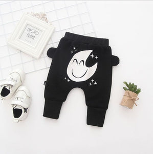 kids PP cartoon animal print children newborn baby sweatpants toddler infant clothing