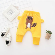 Load image into Gallery viewer, kids PP cartoon animal print children newborn baby sweatpants toddler infant clothing