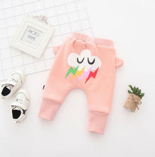 Load image into Gallery viewer, kids PP cartoon animal print children newborn baby sweatpants toddler infant clothing