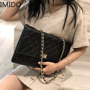 European Style Fashion Designer Handbag Quality PU Leather Chain Shoulder Bag