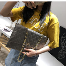 Load image into Gallery viewer, European Style Fashion Designer Handbag Quality PU Leather Chain Shoulder Bag