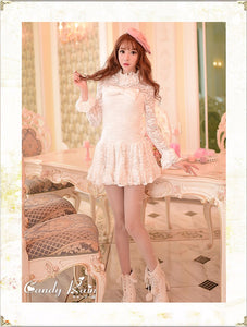 Princess sweet lolita white dress