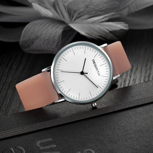 Fashion Casual Women Watch Silicone Strap Ladies Quartz