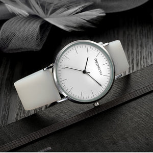 Fashion Casual Women Watch Silicone Strap Ladies Quartz