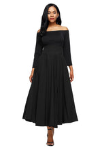 Load image into Gallery viewer, Women Long Skirts Stylish High Waist Vintage With Zipper Behind