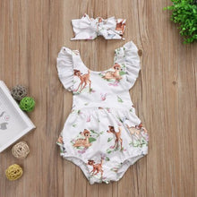 Load image into Gallery viewer, Newborn Toddler Infant Baby Girls Deer Ruffles Clothes Outfits