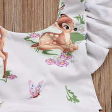 Load image into Gallery viewer, Newborn Toddler Infant Baby Girls Deer Ruffles Clothes Outfits