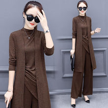 Load image into Gallery viewer, Tracksuit Cardigan Pullover Suit Women&#39;s Dress